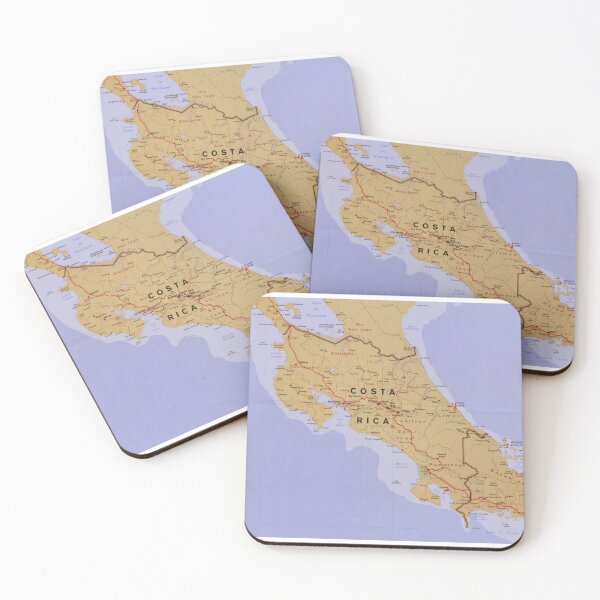 Item preview, Costa Rica Map (1990) Latin America Country Atlas designed and sold by BravuraMedia.