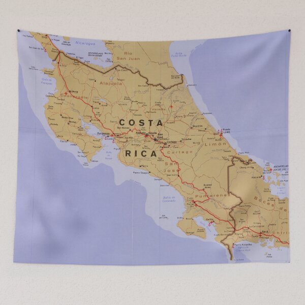 Item preview, Costa Rica Map (1990) Latin America Country Atlas designed and sold by BravuraMedia.