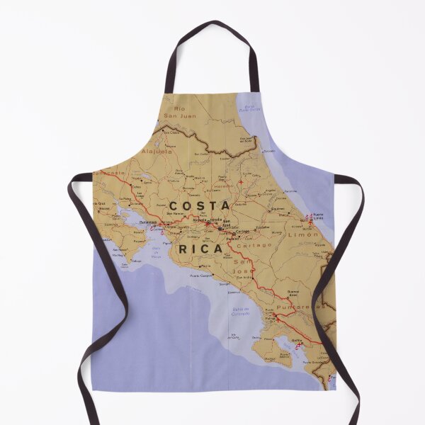 Item preview, Costa Rica Map (1990) Latin America Country Atlas designed and sold by BravuraMedia.
