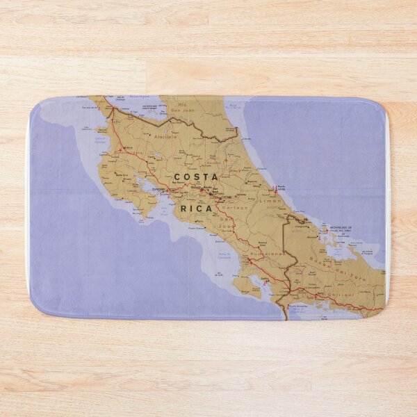 Item preview, Costa Rica Map (1990) Latin America Country Atlas designed and sold by BravuraMedia.