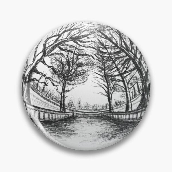 Item preview, Path Lined with Trees designed and sold by StephCarrDesign.