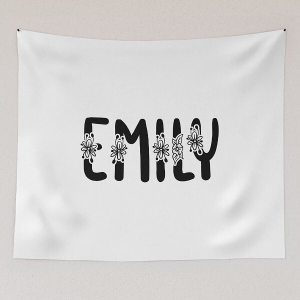 Item preview, Emily English Female name Stylish Lettering Modern Calligraphy Text designed and sold by Mohammed Sohail Khan.