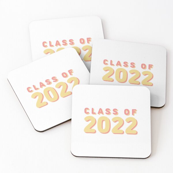 Item preview, Class of 2022 Pastel Yellow/Red/Orange designed and sold by CGBCreative.