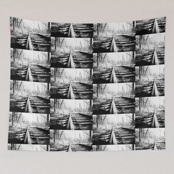 Item preview, railroad tracks designed and sold by Stephen Orsillo.