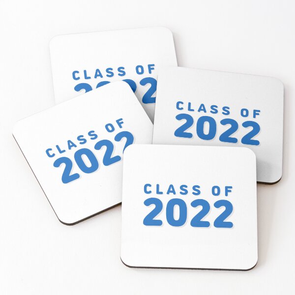 Item preview, Class of 2022 Blue & White/Silver designed and sold by CGBCreative.