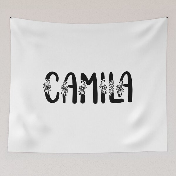 Item preview, Camila English Female name Stylish Lettering Modern Calligraphy Text designed and sold by Mohammed Sohail Khan.