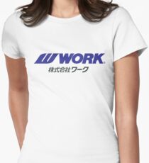 Work Wheels - JDM Women's Fitted T-Shirt
