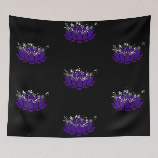 Item preview, Sparkling Summer Lotus In Purple designed and sold by RosieSunflower.