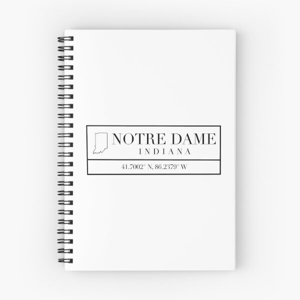 Item preview, Notre Dame Indiana Coordinates designed and sold by Emily Designs.