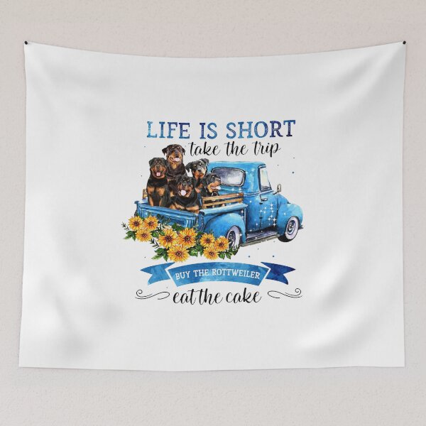 Item preview, DOG LIFE IS SHORT TAKE THE TRIP designed and sold by Decker21.