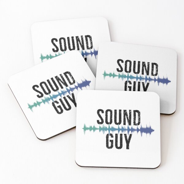 Item preview, Sound Guy Sound Wave Blue designed and sold by DanLopesMerch.
