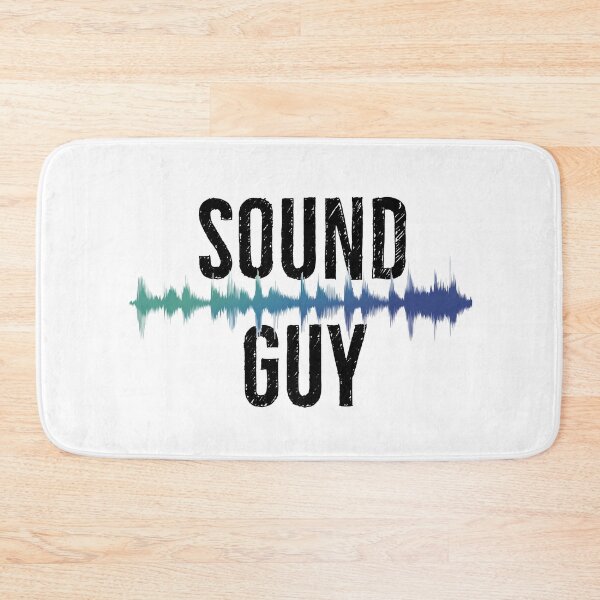 Item preview, Sound Guy Sound Wave Blue designed and sold by DanLopesMerch.