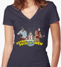 AstrophysiX-Men v2 Women's Fitted V-Neck T-Shirt