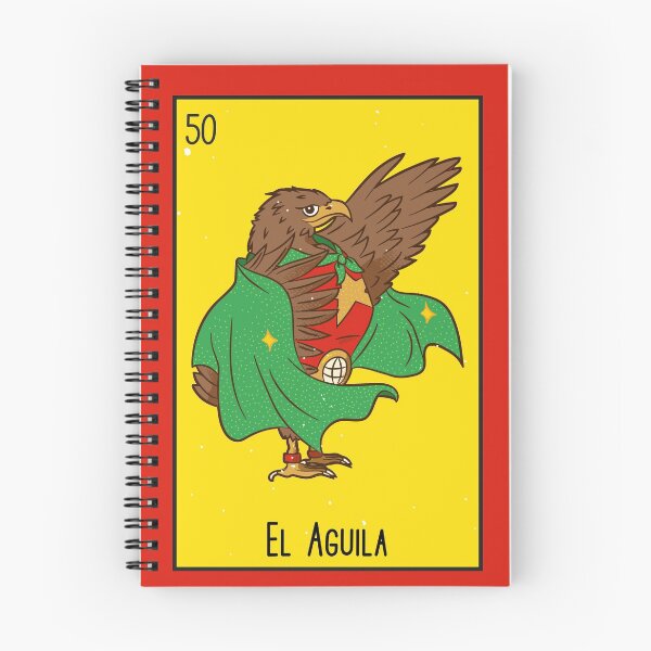 Item preview, El Aguila // Mexican Luchador Loteria Card designed and sold by SLAG-Creative.