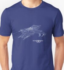 Star Citizen Hornet Blueprints Unisex T-Shirt