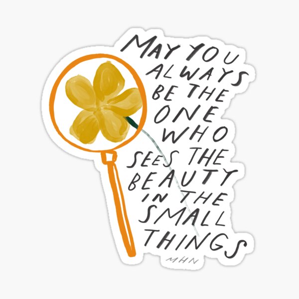 Item preview, See the beauty in the small things - inspirational - Morgan Harper Nichols designed and sold by morgansgoods.