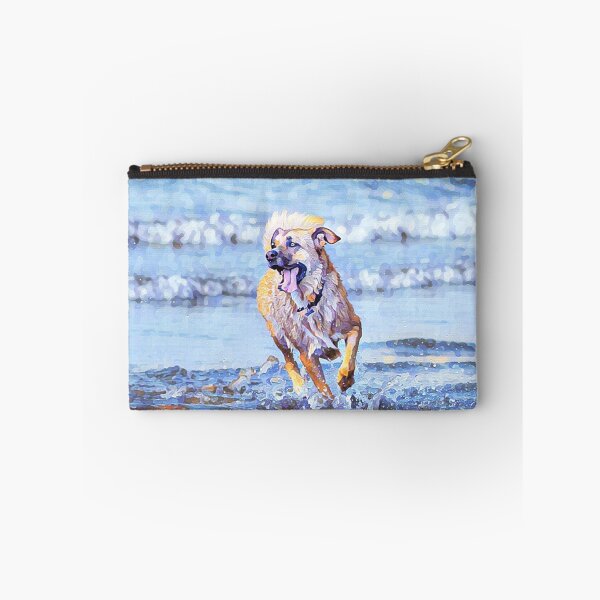 Item preview, Copy of My Beech Loves the Beach Yellow Lab Curr Funny Abstract Dog Meme designed and sold by PeriodicLabel.