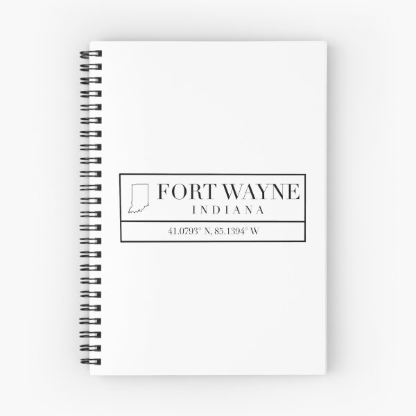 Item preview, Fort Wayne Indiana Coordinates designed and sold by Emily Designs.