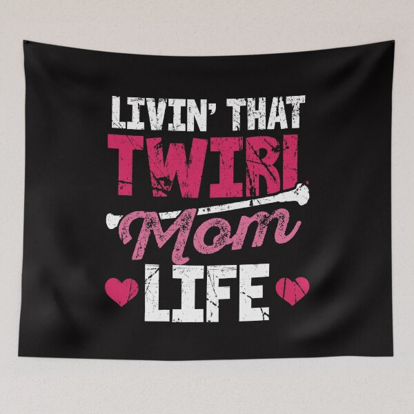 Item preview, Livin' That Twirl Mom Life designed and sold by MagicSD Designs.