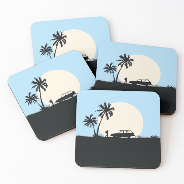 Item preview, Wagon Life Sun Set Relaxing black designed and sold by skgraphictrafic.