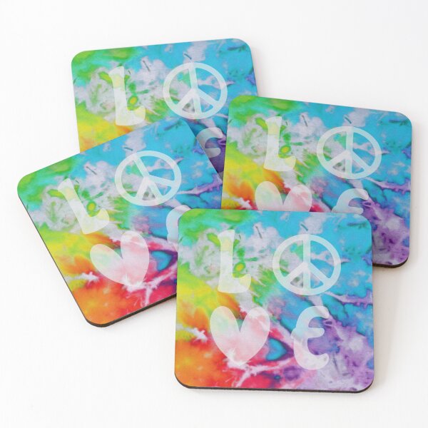 Item preview, Love Peace Watercolor Rainbow designed and sold by MichaelNoblem.