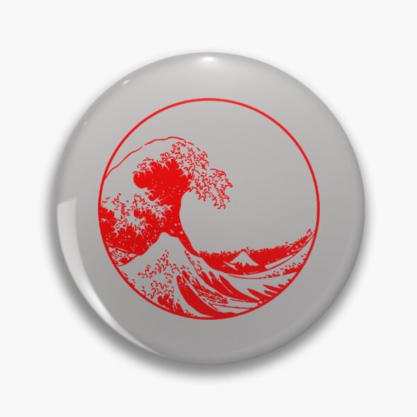 Item preview, Great Wave Great Wave Off Kanagawa Circle designed and sold by ChaosSenna.
