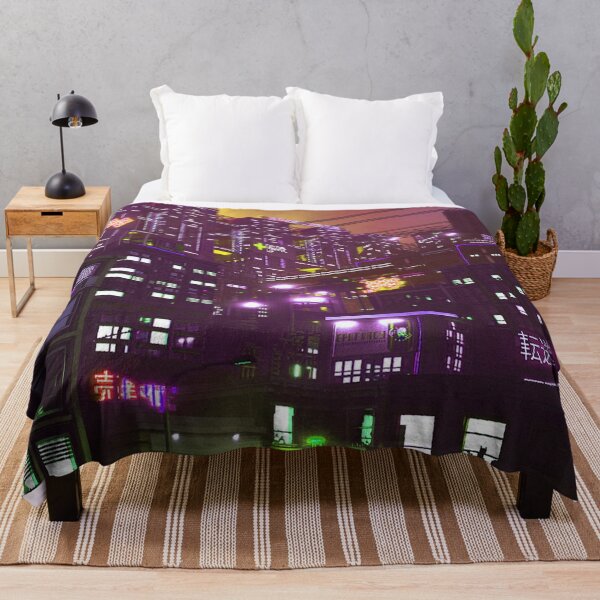 Item preview, Neon digital city art designed and sold by NexusArts.