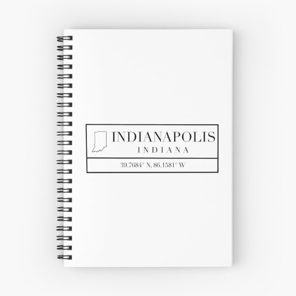 Item preview, Indianapolis Indiana Coordinates designed and sold by Emily Designs.