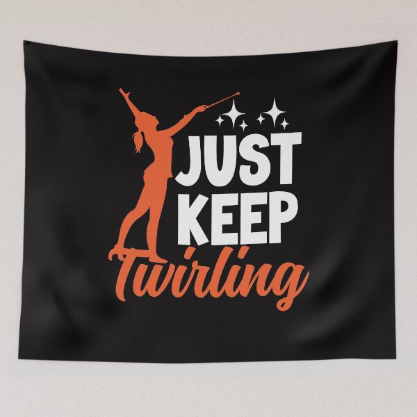 Item preview, Just Keep Twirling Baton designed and sold by MagicSD Designs.