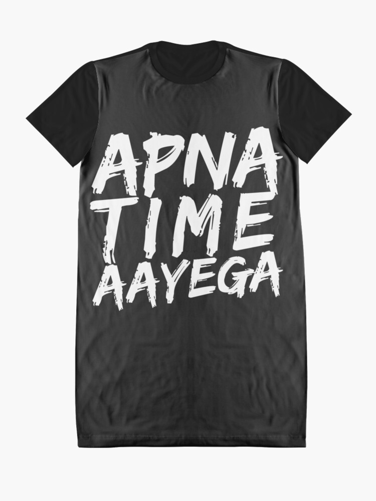 apna time aayega t shirt with cap