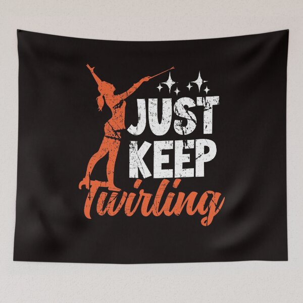 Item preview, Just Keep Twirling Baton designed and sold by MagicSD Designs.