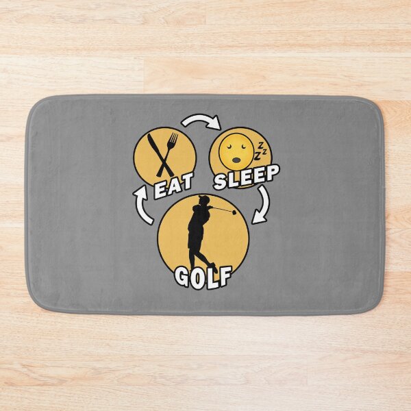 Item preview, Eat Sleep Golf Repeat designed and sold by teledesign.
