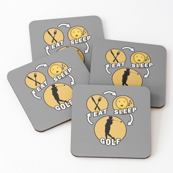 Artikelvorschau, Essen Schlaf Golf wiederholen entworfen und verkauft von teledesign.