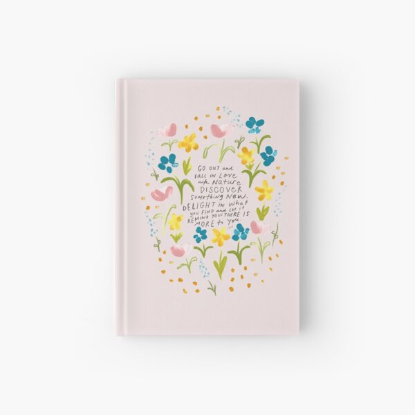 Item preview, Fall in love with Nature Quote - Floral - Painted - Morgan Harper Nichols designed and sold by morgansgoods.