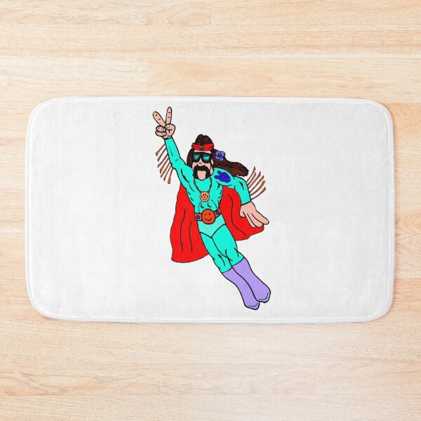 Aperçu de l'œuvre Super Hippy pour les super hippies créée et vendue par janraydesigns.