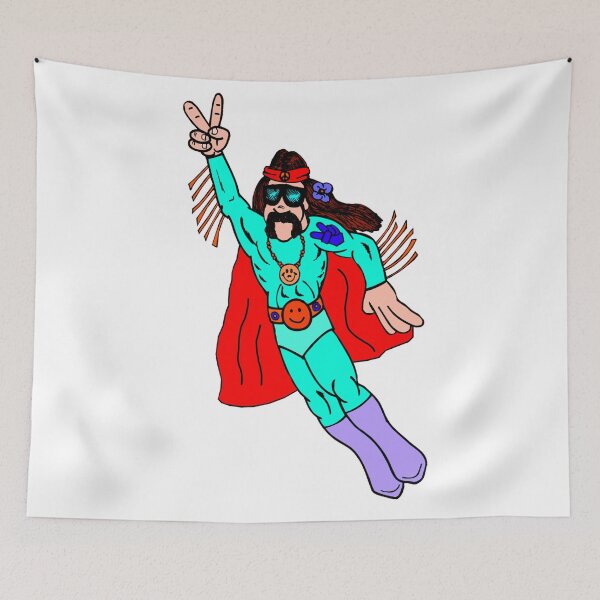 Item preview, Super Hippy for super hippies designed and sold by janraydesigns.