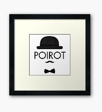 Poirot Framed Print