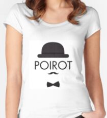 Poirot Women's Fitted Scoop T-Shirt