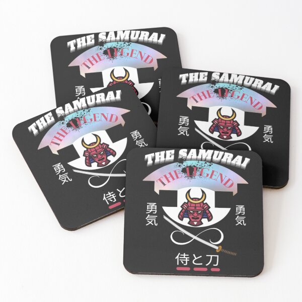 Item preview, The Samurai The legend fun concept with bravery and courage in Japanese designed and sold by MomoDesigners.