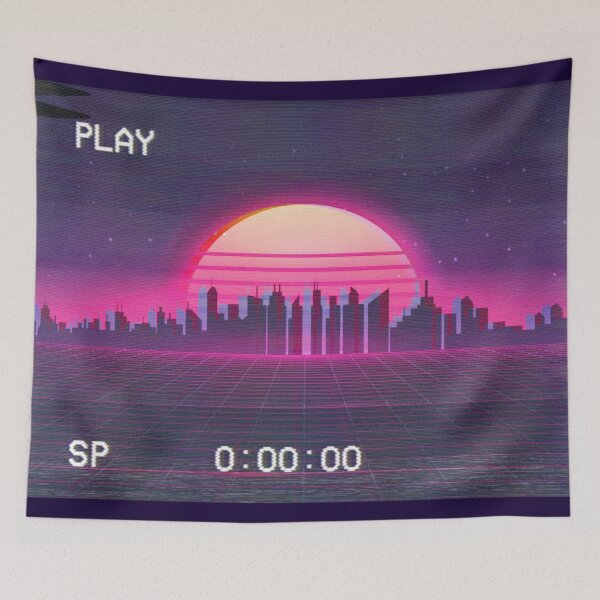 Item preview, Retrowave VHS designed and sold by muskitt.