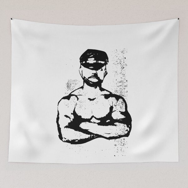 Item preview, Leather Daddy in Cap designed and sold by kissmebro.