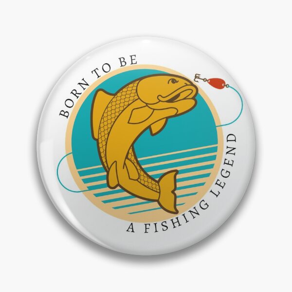 Item preview, Born to be a Fishing Legend Color designed and sold by PandaParcels.