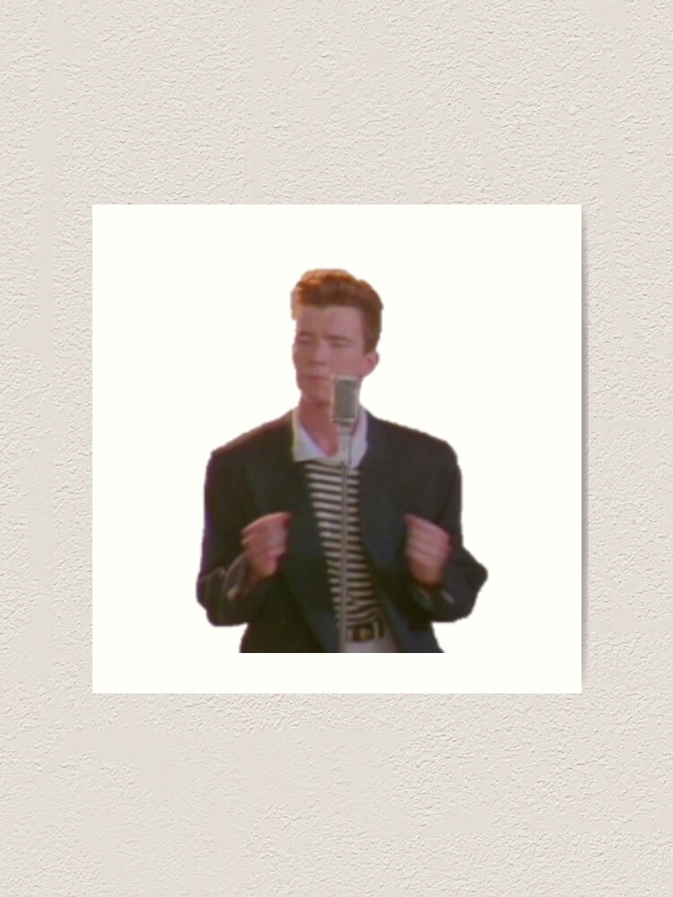 Rickroll Wall Art for Sale