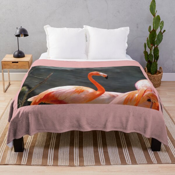 Item preview, Tall and Pink Greater Flamingo designed and sold by Sadeshots.