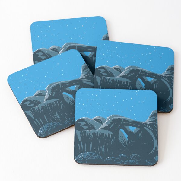 Item preview, Double Arch At Night In Arches National Monument designed and sold by Ermland-LabeL.