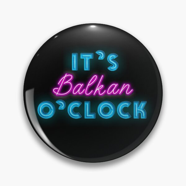 Item preview, It is Balkan O`clock Cool Neon Sign  designed and sold by Urosek.