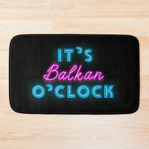 Item preview, It is Balkan O`clock Cool Neon Sign  designed and sold by Urosek.