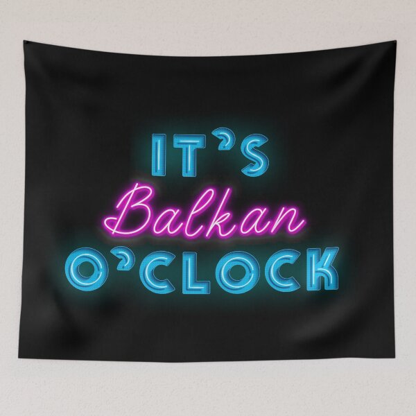 Artikelvorschau, Es ist Balkan O`clock Cool Neon Sign entworfen und verkauft von Urosek.