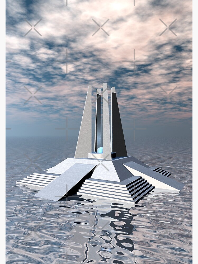 Structural Tower of Atlantis by perkinsdesigns