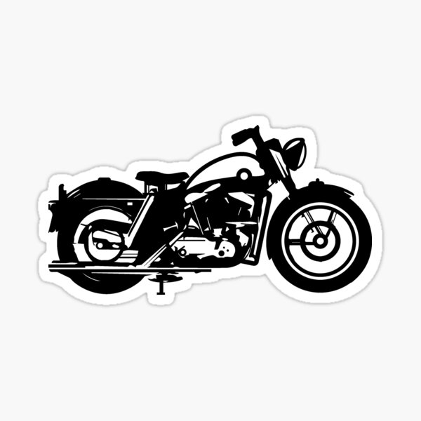 Sticker Harley Davidson Vintage - réf.smhrdvds001